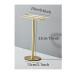 Bavlud Gold Stainless Steel Towel Rack - Luxurious Bathroom Accessory for Towels & Linens, Rust-Resistant and Durable, Elegant Wall-Mounted Design